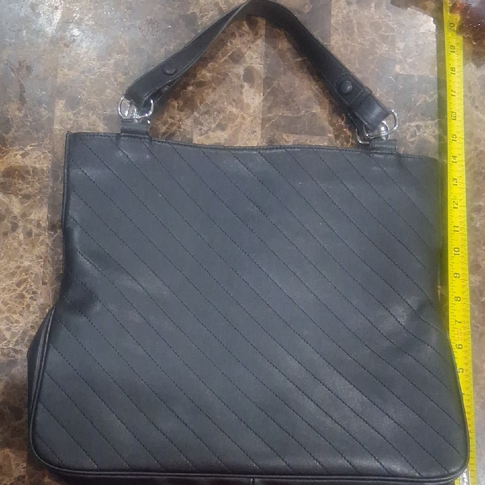 Black Quilted Handbag